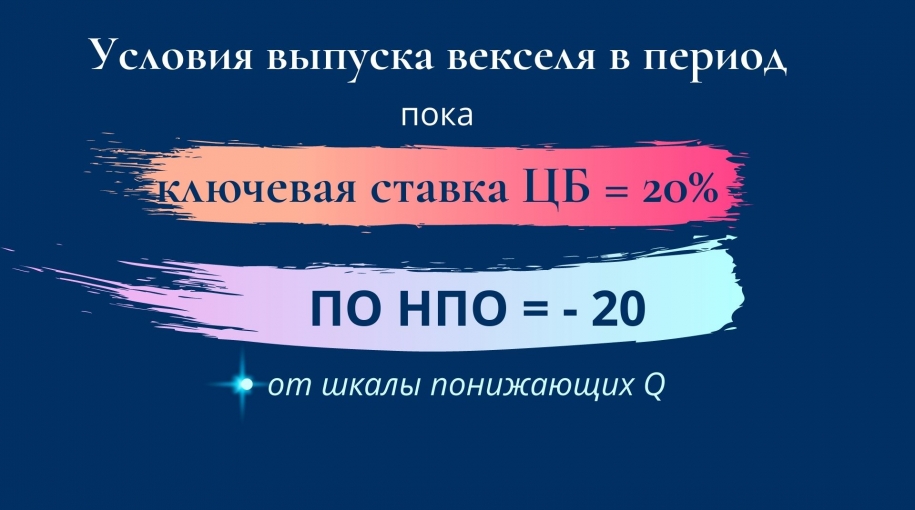 Стоимость Векселя, ставка ЦБ и помощь заемщикам